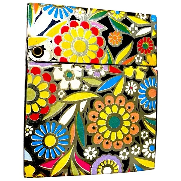 Vintage 60’s Floral Tin Recipe Box - Picture 5 of 7